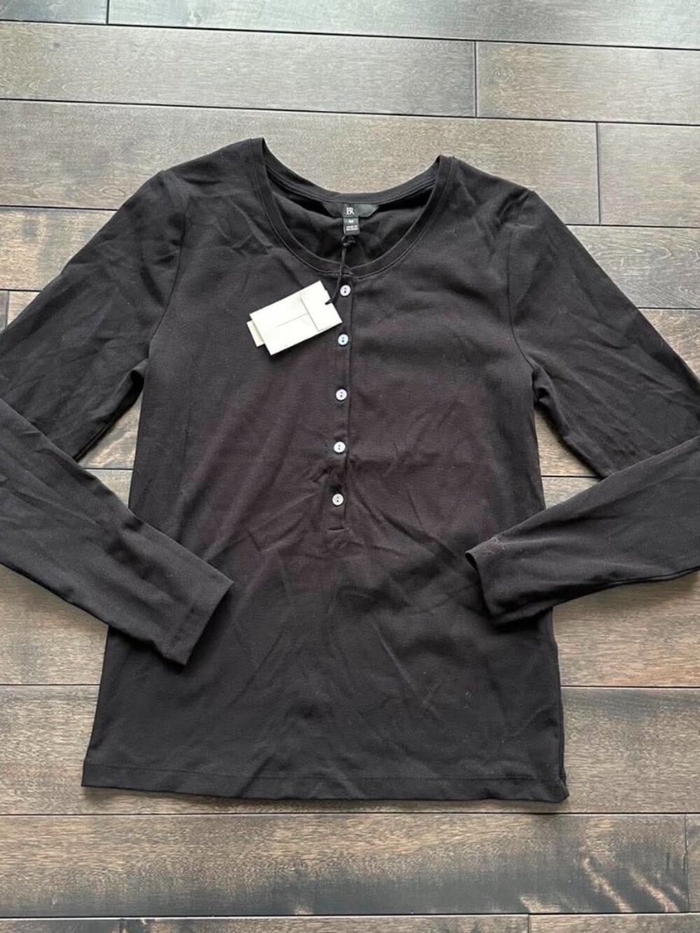 Banana Republic Long Sleeve Henley Top - new with tags